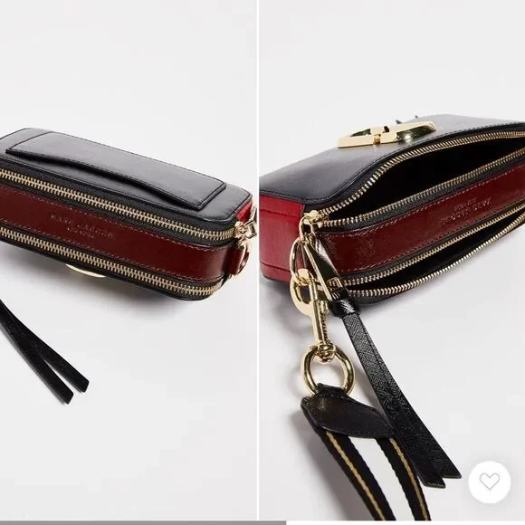 MARC JACOBS the snapshot camera bag red/black NWT in packaging - Picture 3 of 11